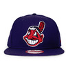 NEW ERA CLEVELAND INDIANS REPLICA ALTERNATE/2 SNAPBACK NAVY画像
