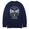 OBEY PREMIUM GRAPHIC CREWNECK "UNDER PRESSURE CREW" (NAVY)画像
