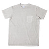 Velva Sheen PIGMENT DYE CREW-NECK TEE w/Pocket 161364画像