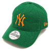 NEW ERA 9TWENTY NYY WASHED COTTON CAP ケリー/ライトオレンジ 11322592画像