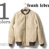 FRANK LEDER プラント ダイド ディアスキン レザーボマー ジャケット 0827110画像