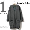FRANK LEDER DARK GREEN NEP WOOL 0827004画像