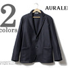 AURALEE LIGHT MELTON JACKET A6AJ02LM画像