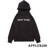 APPLEBUM × GHOSTBUSTERS NEW YORK Sweat Parka BLACK画像