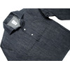 POST OVERALLS #1204R 10oz JAPAN DENIM ARMY SHIRTS-R/indigo画像