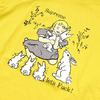 Supreme Let's Fuck Tee YELLOW画像