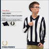 FRED PERRY Bold Stripe V Neck Sweater F3152画像