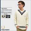 FRED PERRY Cable Knitted Sweater F3154画像