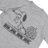 THE PARK・ING GINZA &times; PEANUTS BARK.ING TEE GRAY画像