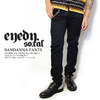 EYEDY BANDANNA PANTS BLACK画像