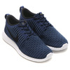 NIKE ROSHE TWO FLYKNIT COLLEGE NAVY/BLACK-WHITE-SQUADRON BLUE-GHOST GREEN 844833-400画像