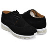 Tomo & Co WING TIP BLACK SUEDE / WHITE SOLE画像