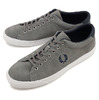 FRED PERRY UNDERSPIN SUEDE FALCON GREY/NAVY B9091-C53画像