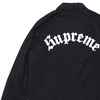 Supreme Old English Coaches Jacket BLACK画像