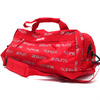 Supreme 3M Reflective Repeat Duffle Bag RED画像