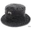 STUSSY Washed Denim Bucket Hat 132785画像