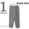 FRANK LEDER GREEN DOG TOOTH WOOL イージーパンツ 0823016画像