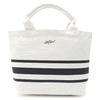 WTW LINE TOTE BAG WHITE画像