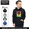 BURTON Logo Vertical Fill Pullover Hoodie 137891画像