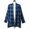 GOLD TWILL BLOCK CHECK CARDIGAN GL13650画像