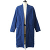 GOLD NEP DENIM NO COLLAR COAT GL13646画像