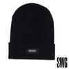 SWAGGER NAME KNIT CAP BLACK画像