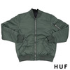 HUF ELITE REVERSIBLE MA-1 JACKET画像