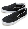 VANS CLASSIC CLASSIC SLIP-ON (SUEDE CHECKERS) BLACK VN0004MPJRK画像