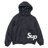 Supreme Sideline Side Logo Parka BLACK画像
