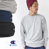 Champion ポケット付き クルーネック スウェット C3-J031画像