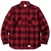 FUCT SSDD PLAID FLANNEL SHIRT (RED) 41301画像