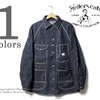 WAREHOUSE Lot 2112 RAGLAN SLEEVE DENIM COVERALL画像