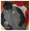 Brixton WOODBURN HOOD FLEECE画像
