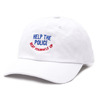 Babylon LA OFFICER CAP WHITExBLUExRED画像