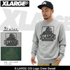 X-LARGE OG Logo Crew Sweat M16C2201画像