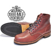 Wolverine 1000MILE BOOTS EVANS DARK BROWN LEATHER MADE IN USA W40196画像