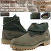 Timberland ICON ROLL TOP Fabric And Fabric Canteen Waterbuck Nubuck With Dark Olive Cordura A17QQ画像