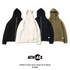 ATMOS LAB HI-NECK FREEDOM SLEEVE SWEAT ZIP UP HOODIE AL16F-TP04画像