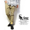 SWING TWILL STRETCH RIB PANTS画像