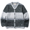 CLUCT JACQUARD WOOL CARDIGAN (BLACK) 02192画像