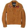 Schott 300US COW SPILIT G-JACKET PATCHED - TABACCO画像