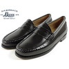 G.H.BASS WHITNEY BOX LEATHER BLACK画像
