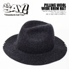 SAY! PILLING WOOL WIDE BRIM HAT画像