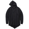 BLACK SCALE FISHTAIL PULLOVER HOODY (BLACK) W16-LK082画像