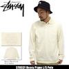 STUSSY Heavy Pique L/S Polo 114926画像