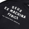 Deus Ex Machina VENICE ADDRESS HOODIE BLACK画像