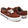 VANS ERA PRO (FOXING CHECKERS) BROWN VN0A347LLOI画像
