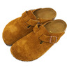 BIRKENSTOCK BOSTON SUEDE LEATHER BROWN GC060403/GC060401画像