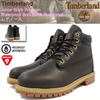 Timberland Junior 6inch Premium Waterproof Boot Black Illuminated A19XP画像