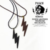 PAWN PAWN LEATHER THUNDER NECKLACE 92910画像